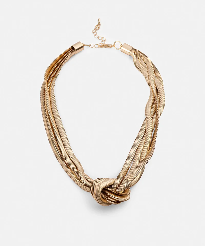 Knotted Chain Necklace