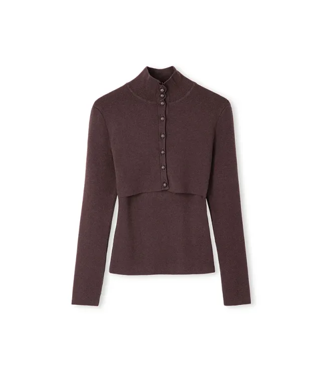 Layered Knit Top – image 5