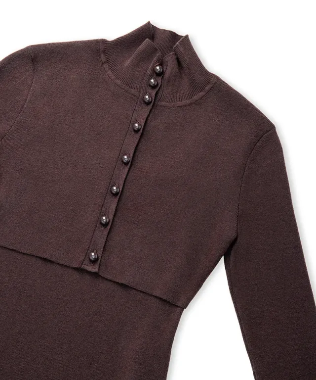 Layered Knit Top – image 6