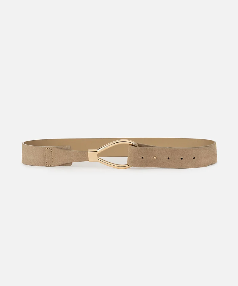 Leather Belt Metal Buckle