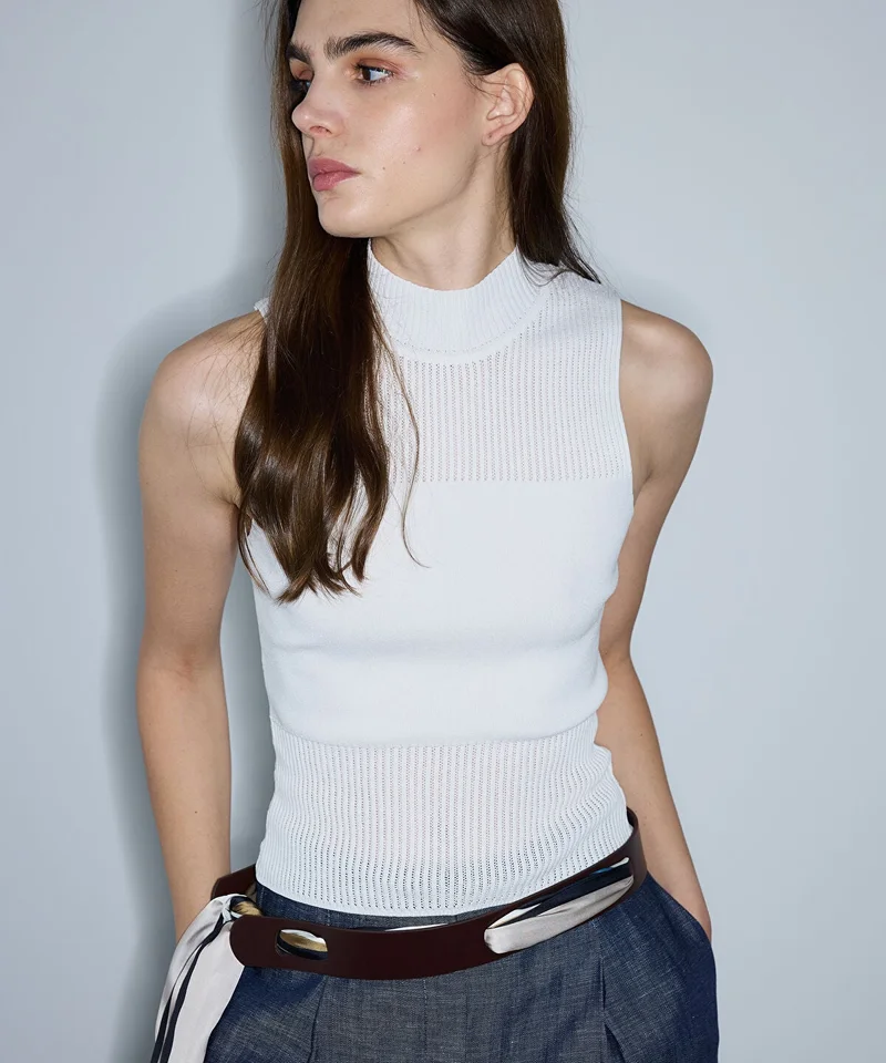 Openwork Knit Top