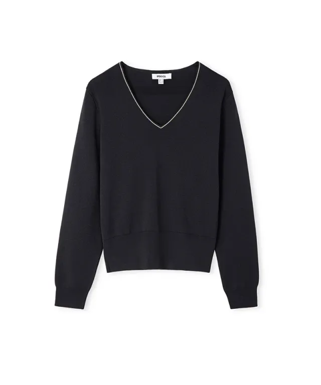 Rhinestone Knit Top – image 5