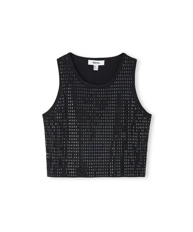 Rhinestone Knit Top – image 5