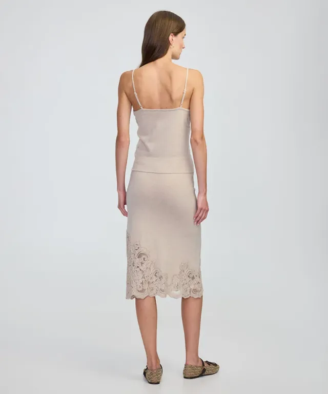 Lace Applique Knit Top – image 5