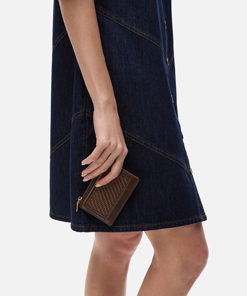 Woven Mini Wallet