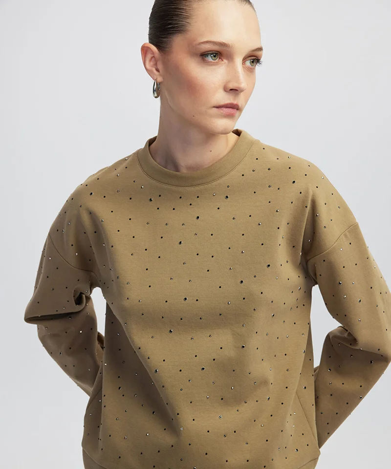 Rhinestone Sweatshirt