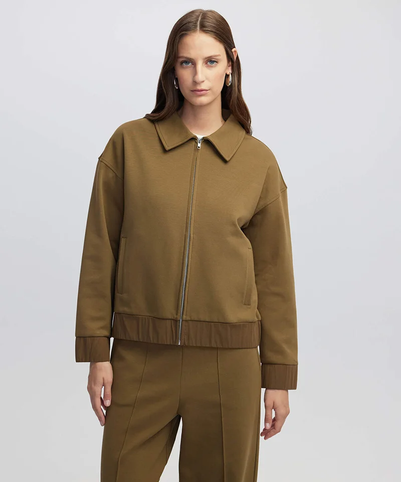 Zip-Up Sweatshirt