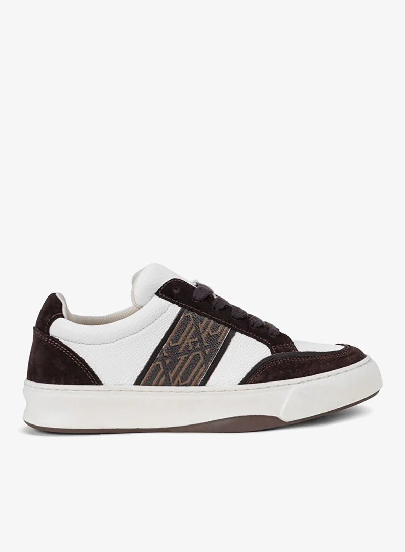 Monogram Print Sneakers