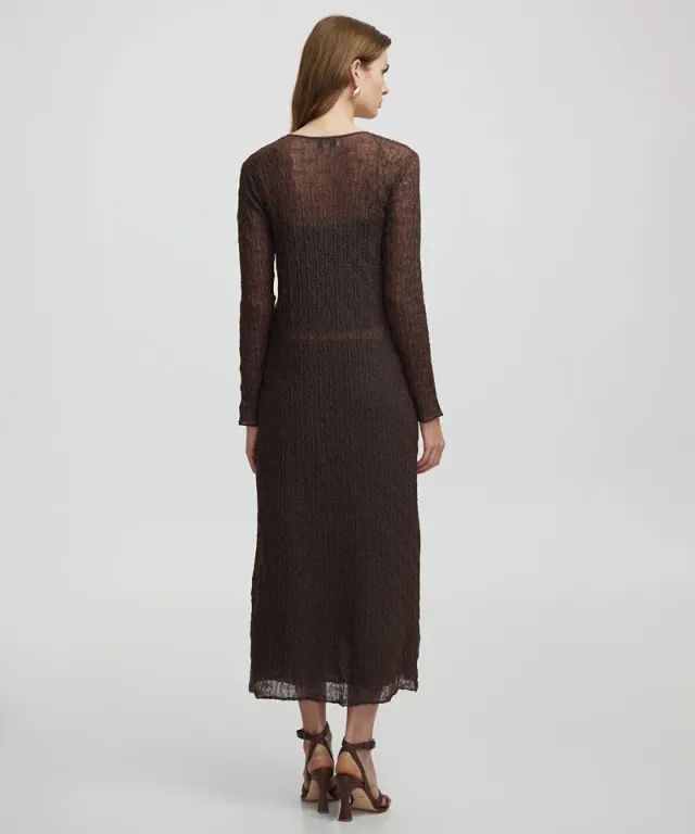 Lurex Knit Cardigan – image 4