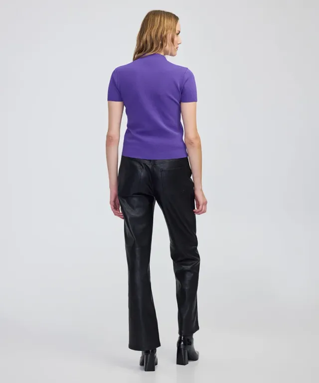 High-Neck Knit Top – image 5