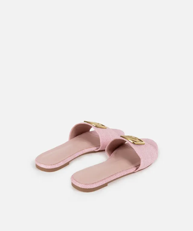 Monogram Buckled Slippers – image 4