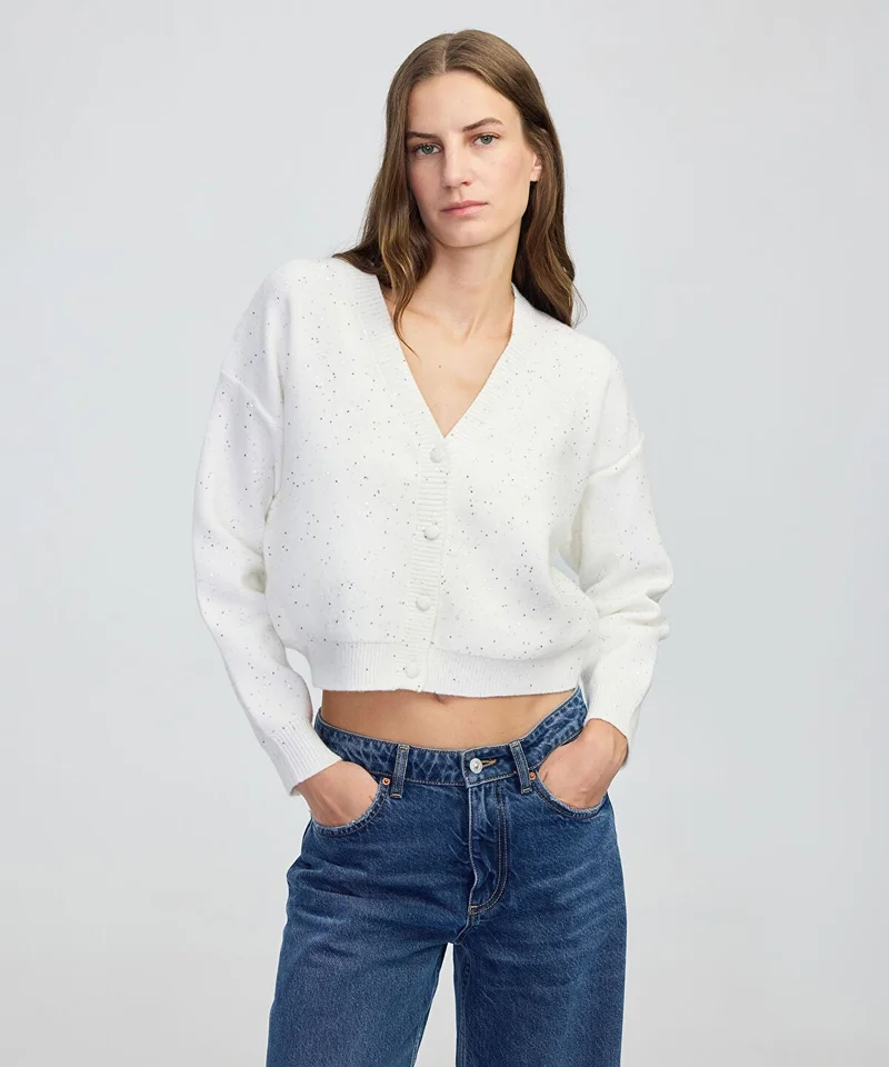 Embellished Knit Cardigan