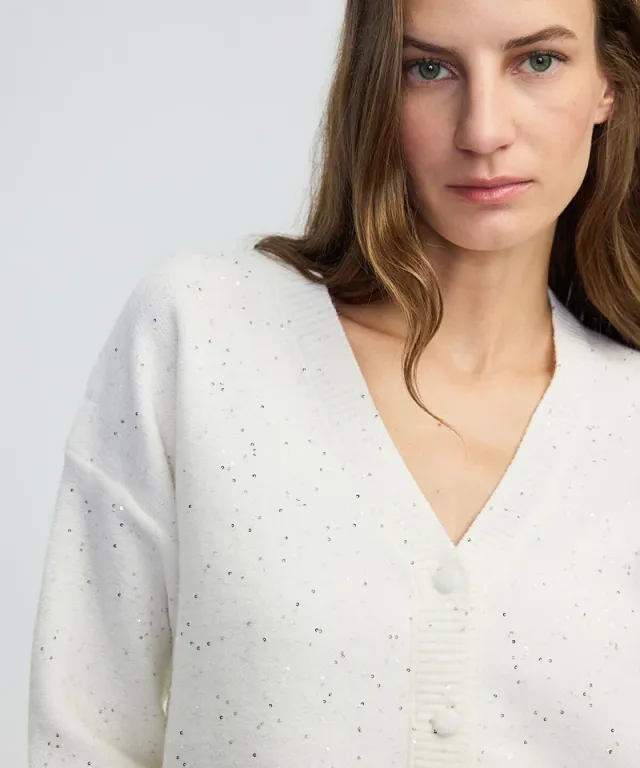 Embellished Knit Cardigan – image 5