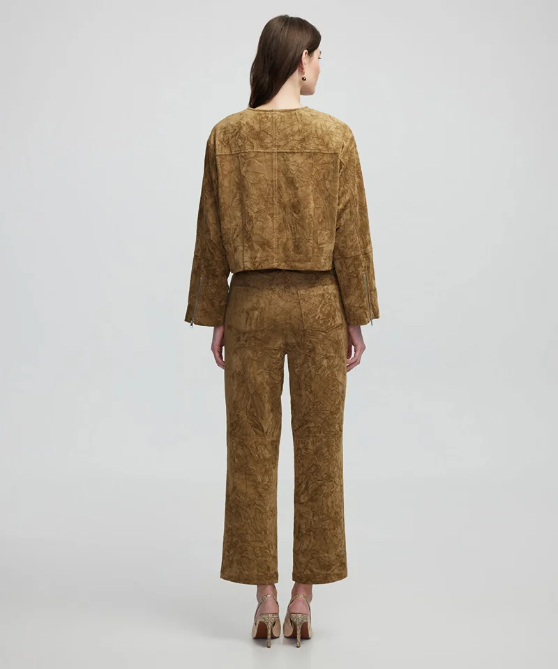 Faux Suede Jacket