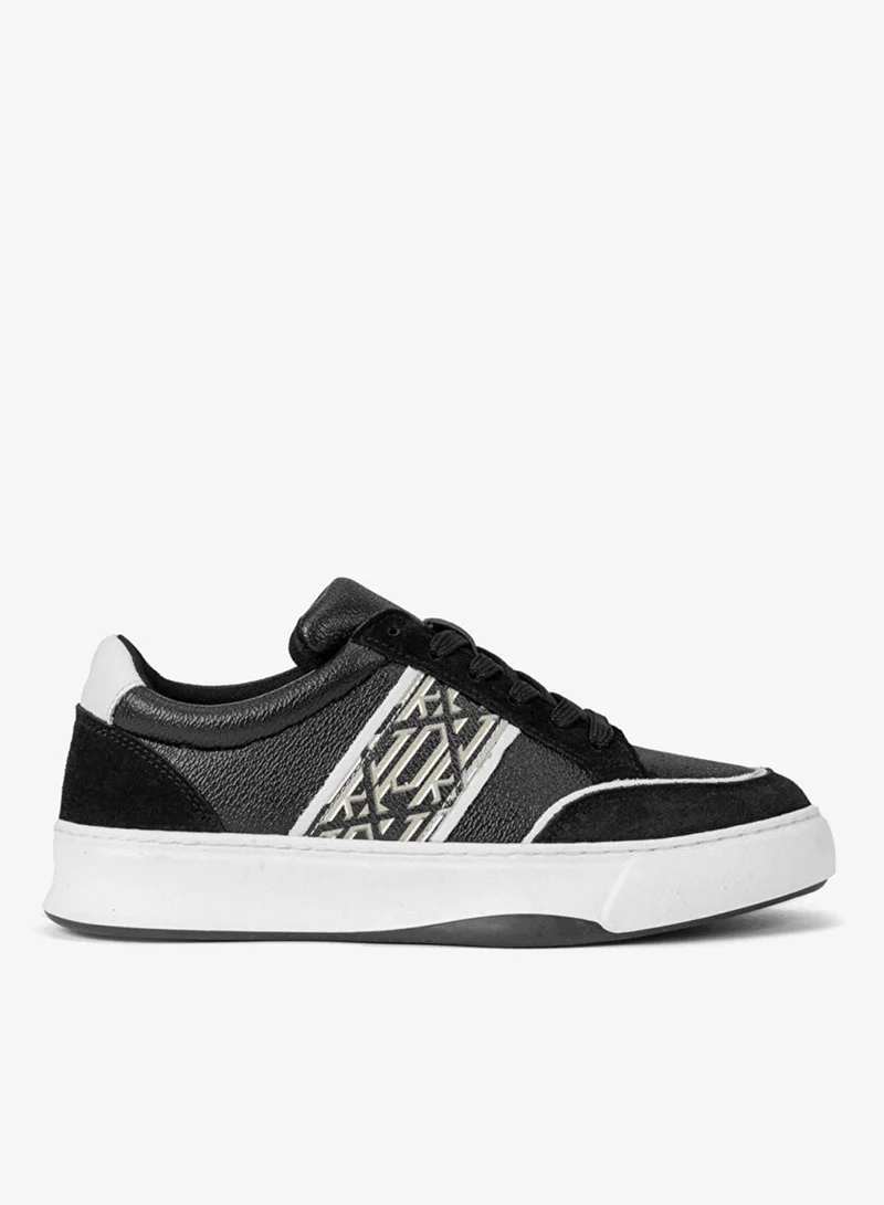 Monogram Print Sneakers