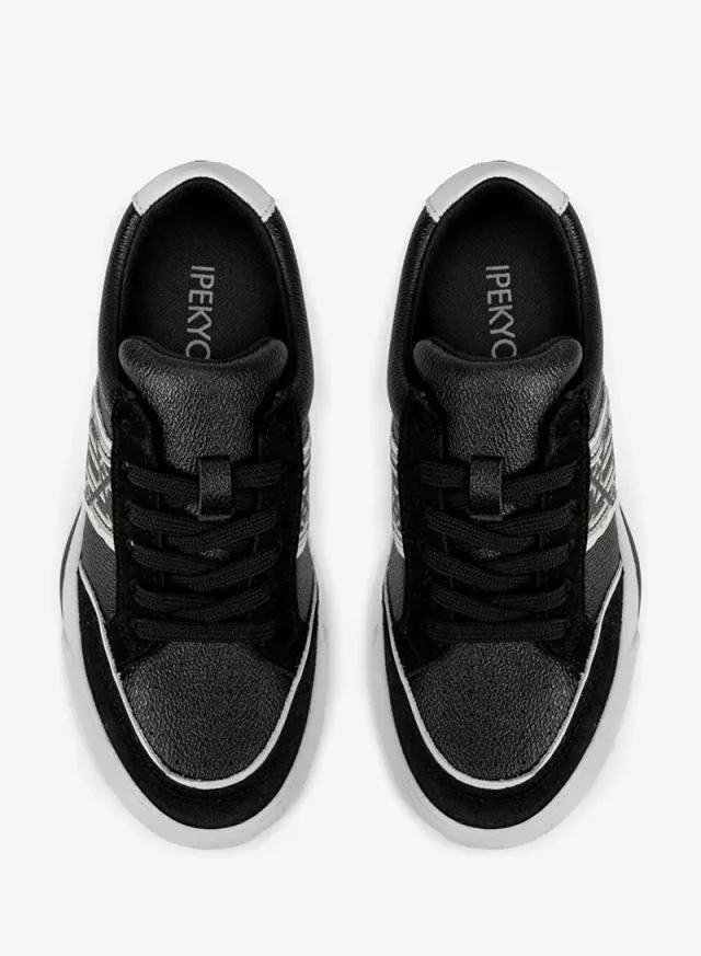 Monogram Print Sneakers – image 3