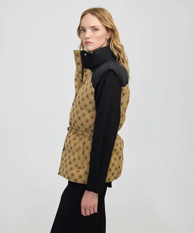 Monogram Puffer Vest – image 4