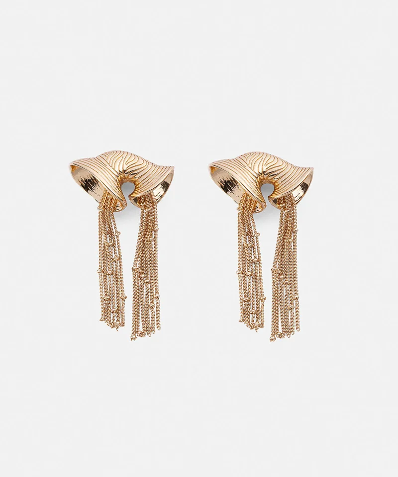 Dangle Earrings Textured