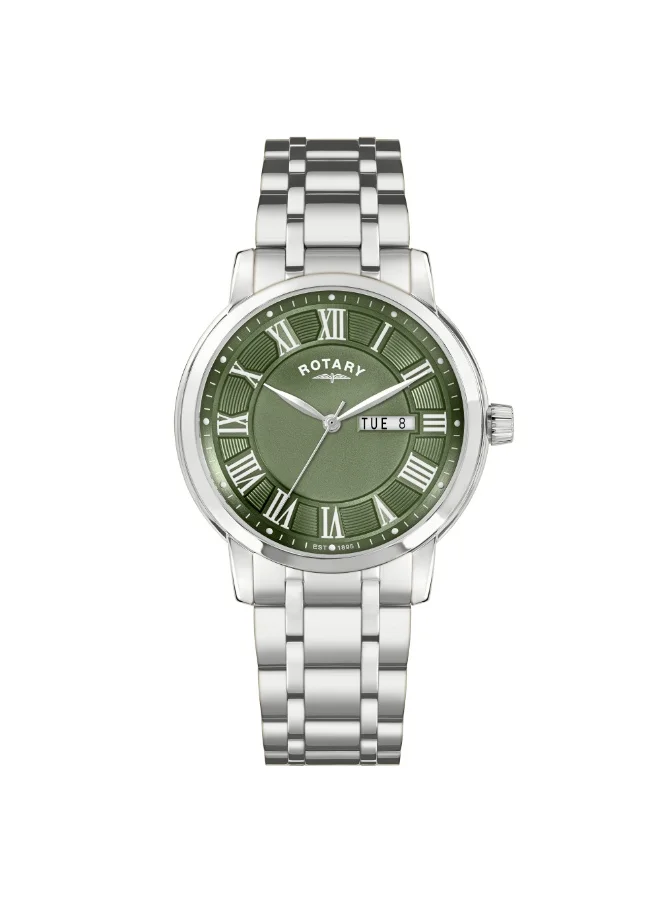 Rotary Men's Stainless Steel Bracelet Watch
