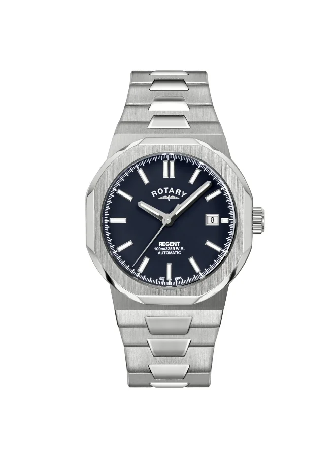 Rotary Men's Regent Automatic Stainless Steel Watch Green