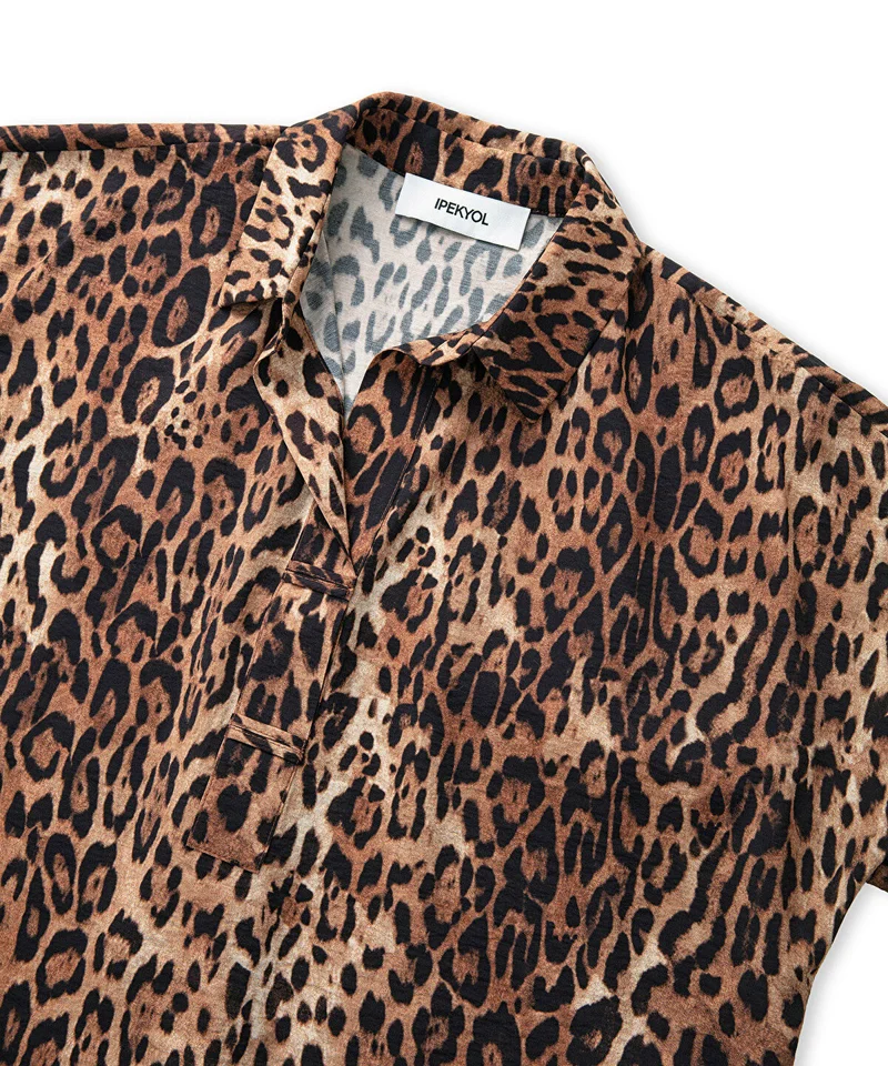 Animal Print Blouse