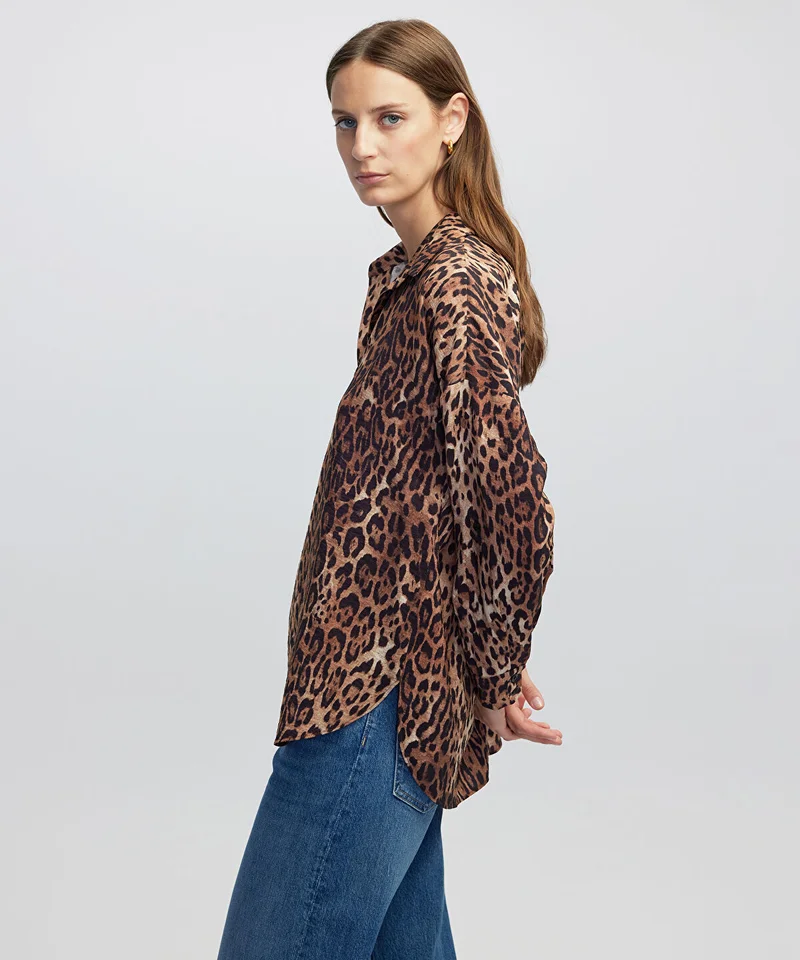 Animal Print Blouse