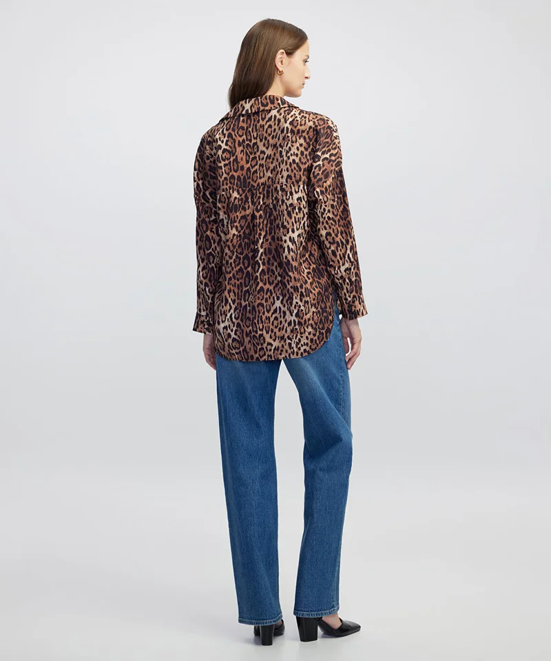 Animal Print Blouse
