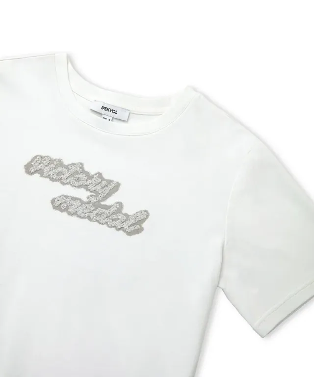 Embroidered Slogan T-Shirt – image 6