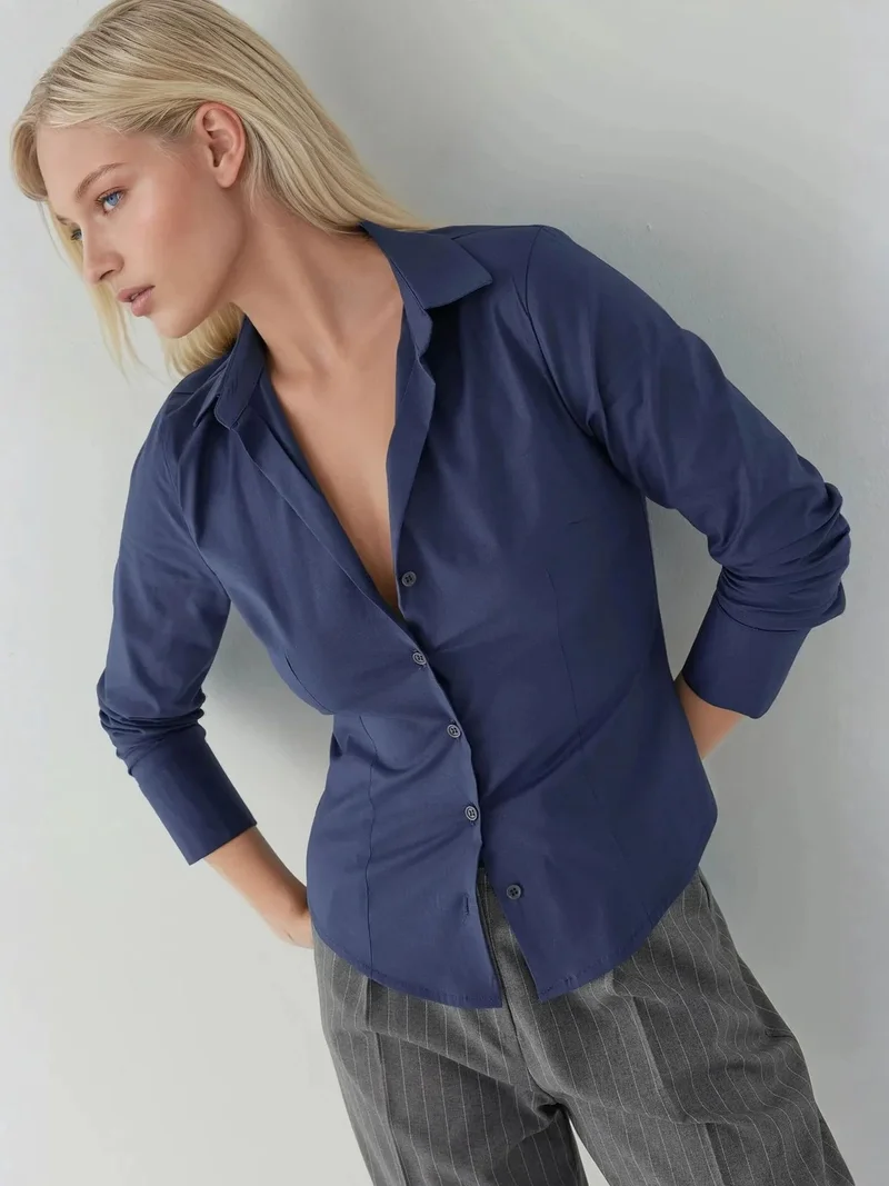Long Sleeve Button-Up Shirt