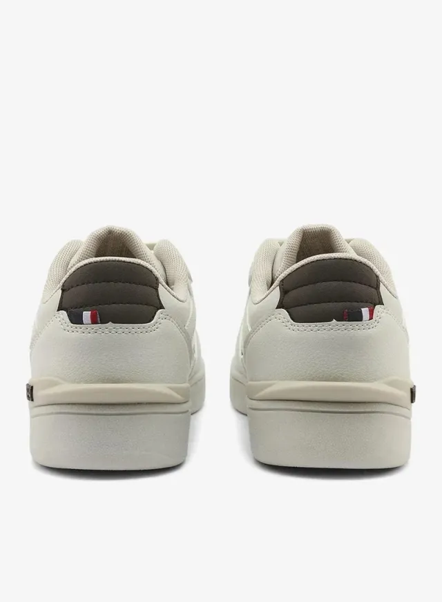 U.S. Polo Assn. Women's SHARK GLB 6FX Casual Lace-Up Sneakers Beige – image 5