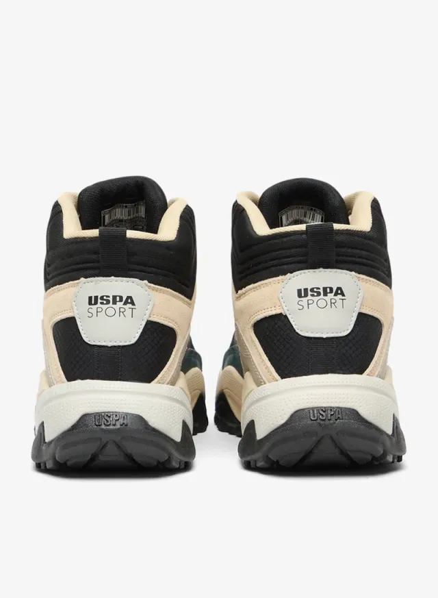 Women's Rugged High-Top Sneakers Beige – image 5