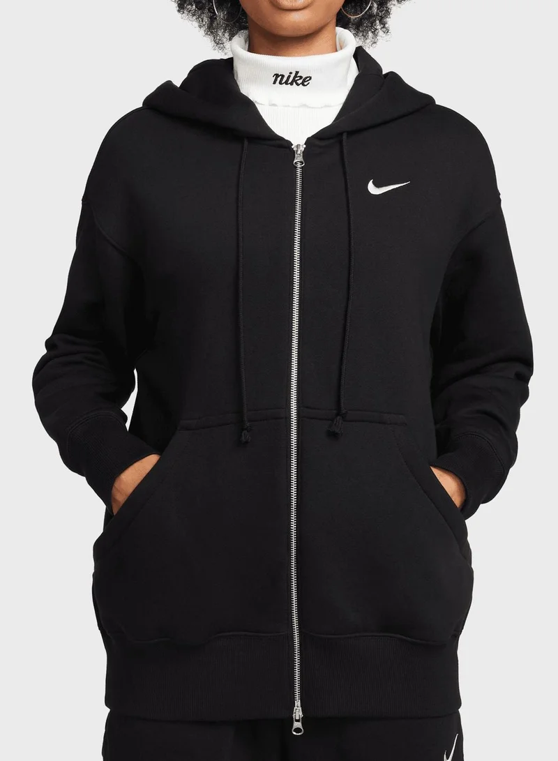 Phoenix Fleece Oversized Full-Zip Hoodie