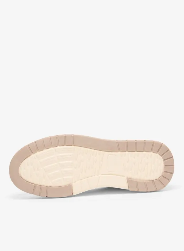 Women's Chunky Low-Top Sneakers Beige – image 8