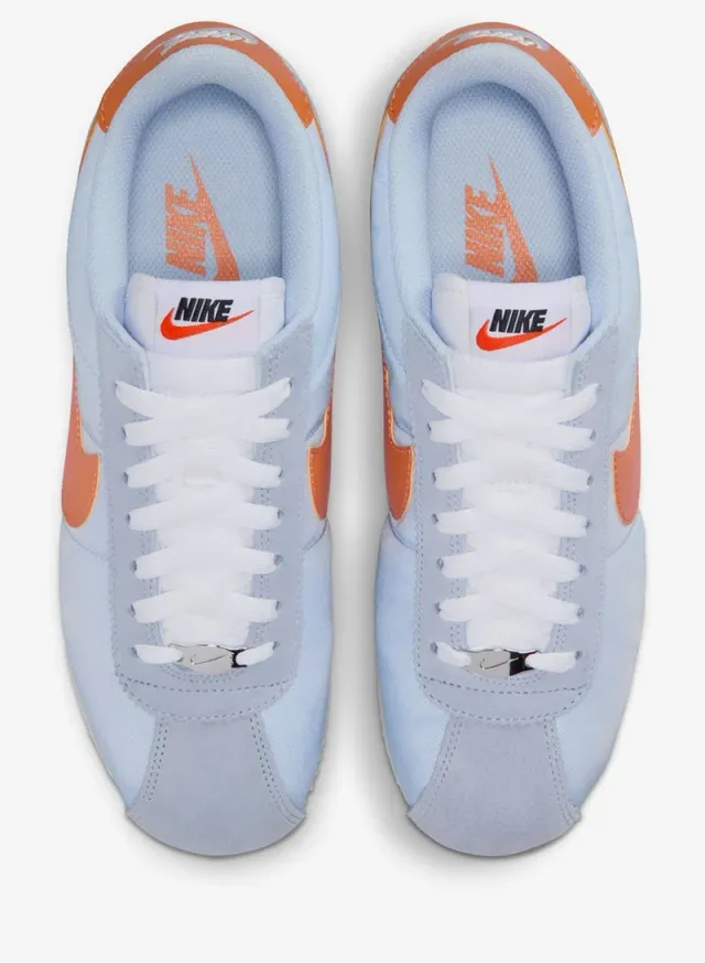 Nike Cortez Sneaker - Hydrogen Blue, Hot Curry, White – image 5