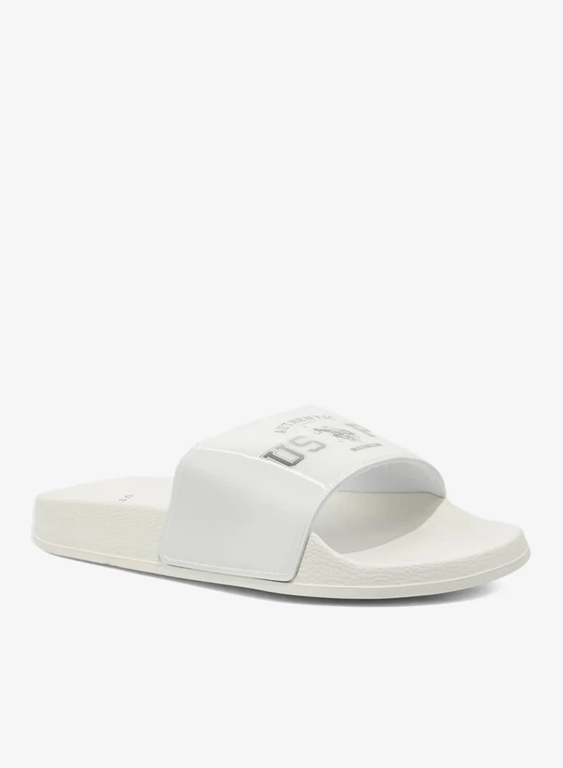 Women's Slides White