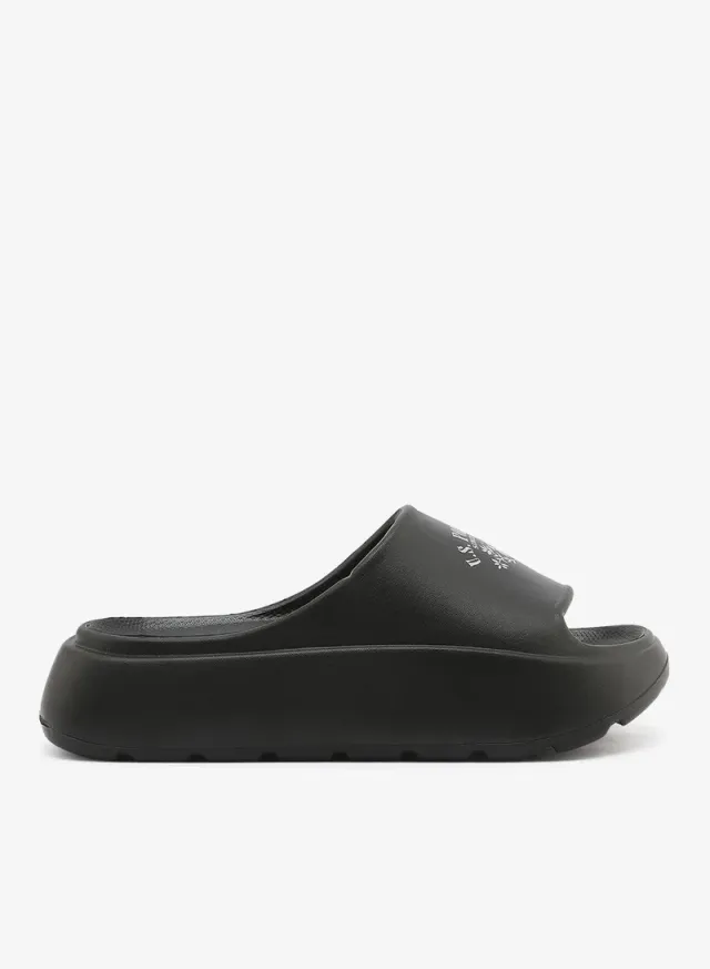 Women's Slides Black