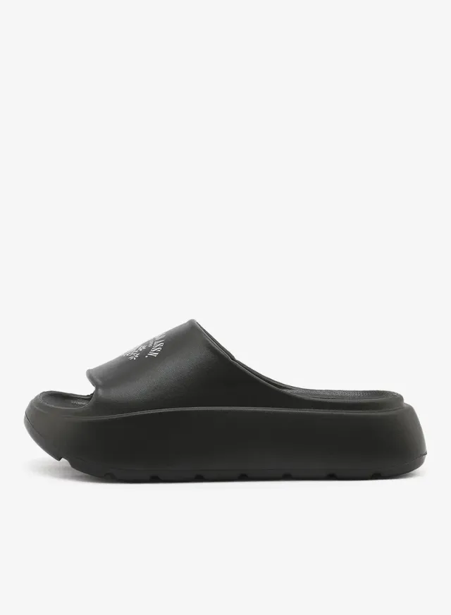 Women's Slides Black – image 2