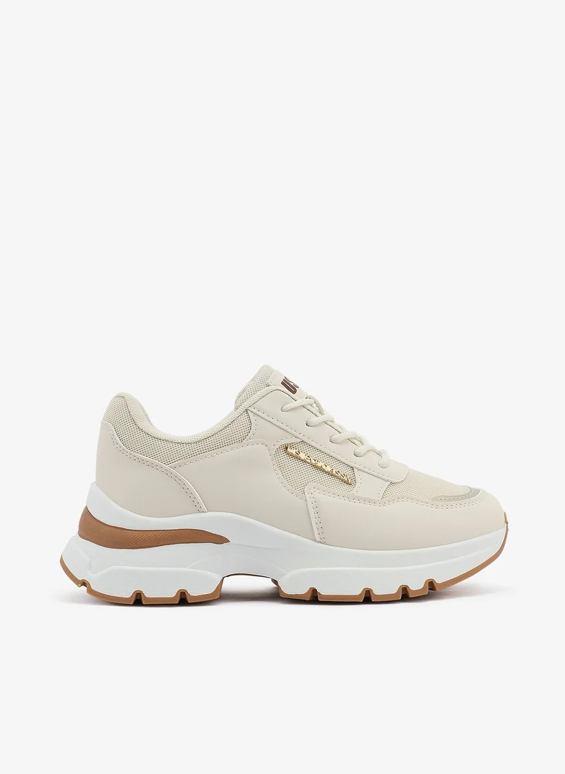 Women's Low-Top Sneakers Beige