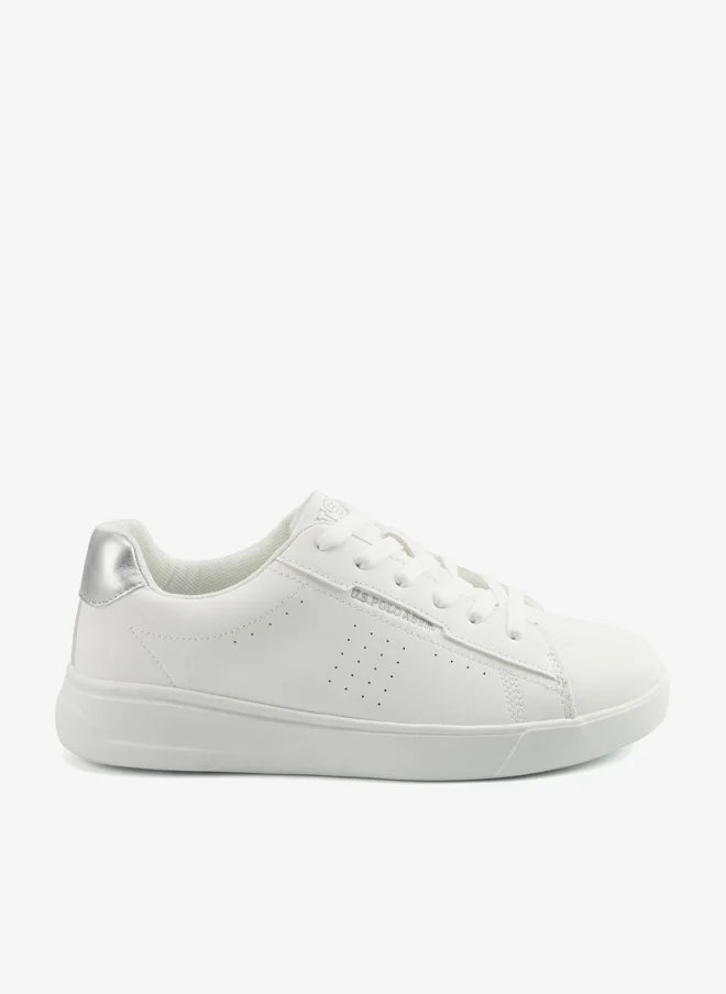 Women's Lightweight Low-Top Sneakers White