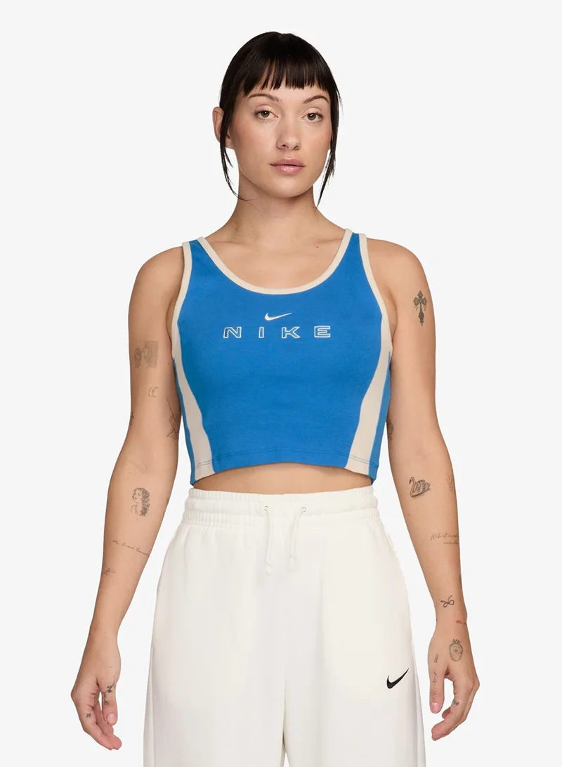 NSW Graphic Cropped Tank