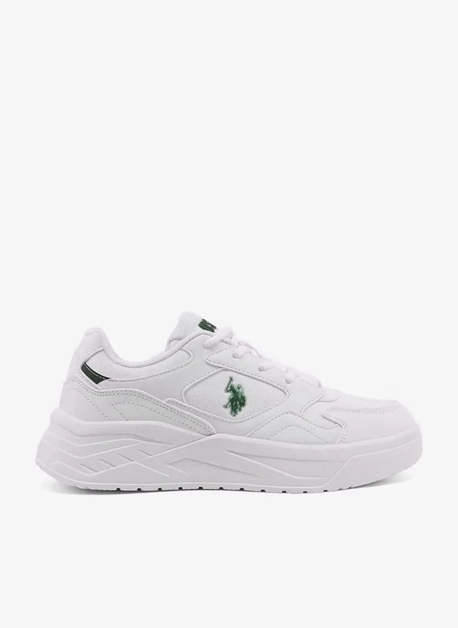 سنيكرز بلاتفورم سميك نسائي U.S. Polo Assn. MARTHA GLB 6FX أبيض