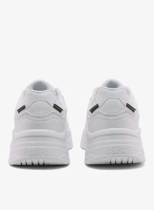 سنيكرز بلاتفورم سميك نسائي U.S. Polo Assn. MARTHA GLB 6FX أبيض – صورة 4
