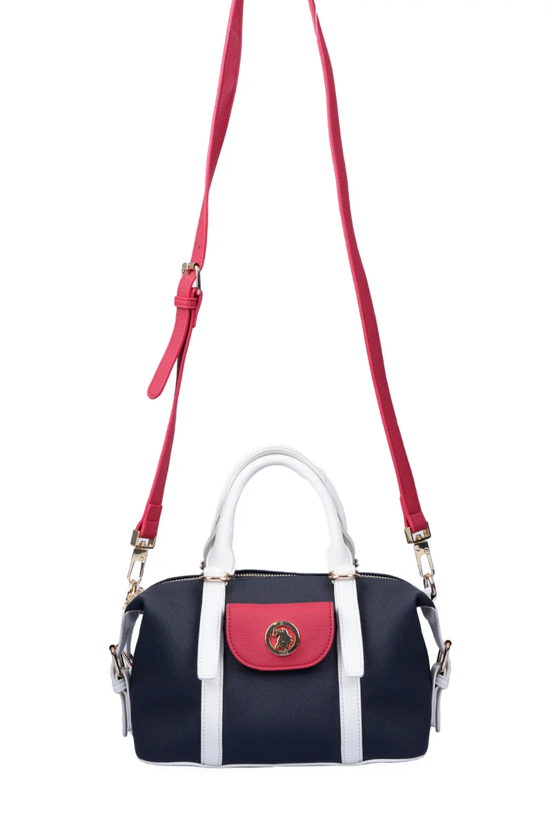 U.S. Polo Assn. Women's Leather Large Capacity Hobo Shoulder Tote Bag