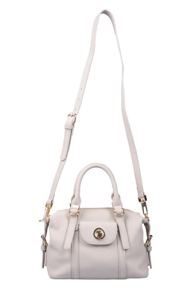 U.S. Polo Assn. Women's Leather Large Capacity Hobo Shoulder Tote Bag