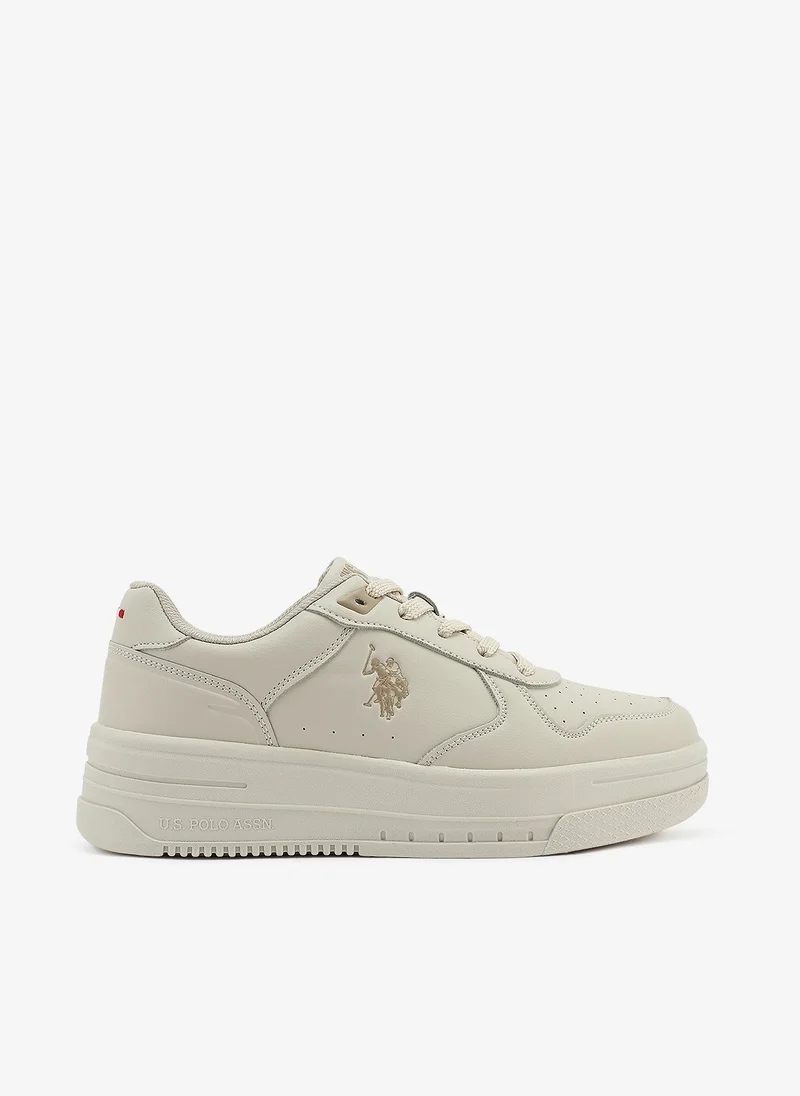 Women's Low-Top Sneakers Beige