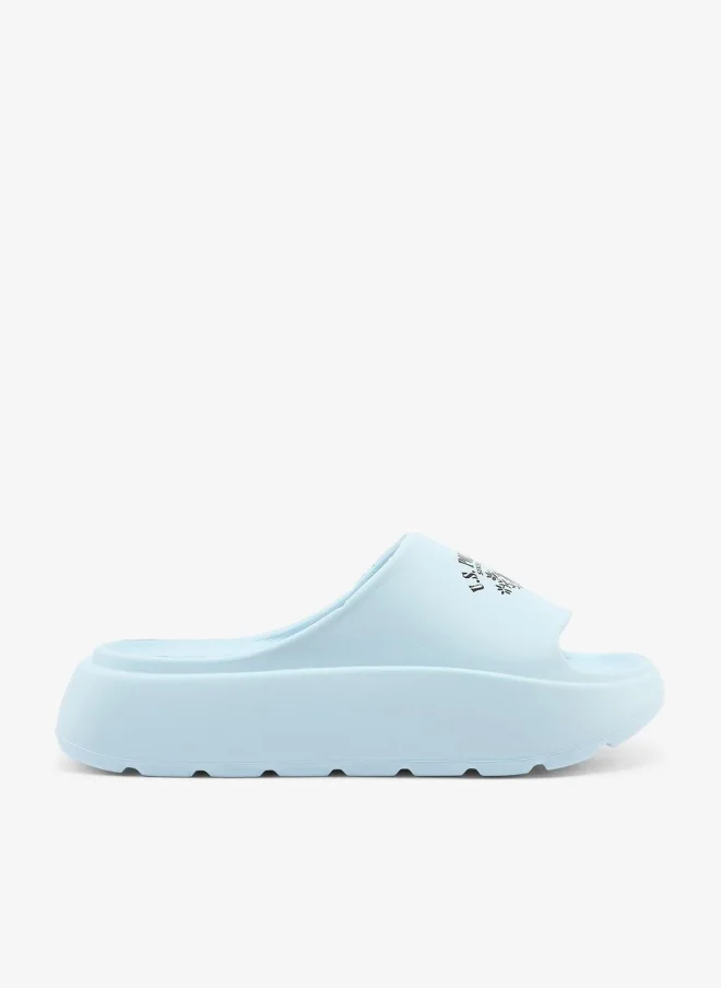 Women's Slides Light Blue