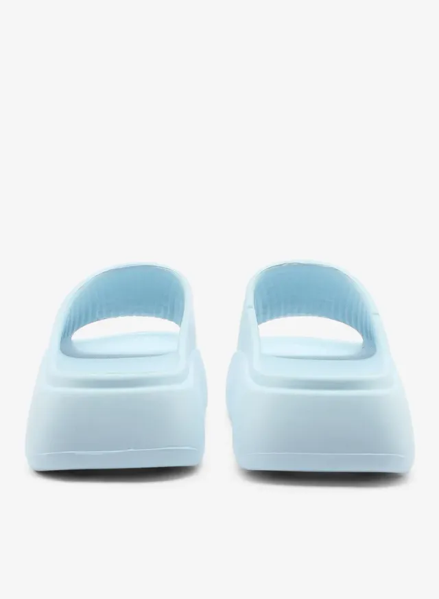 Women's Slides Light Blue – image 3