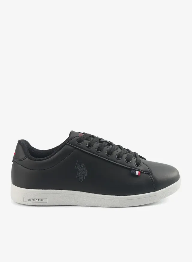 Women's Lace-Up Sneakers Navy/Red – image 2
