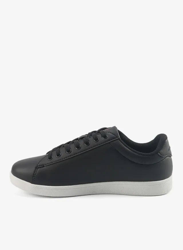 Women's Lace-Up Sneakers Navy/Red – image 3