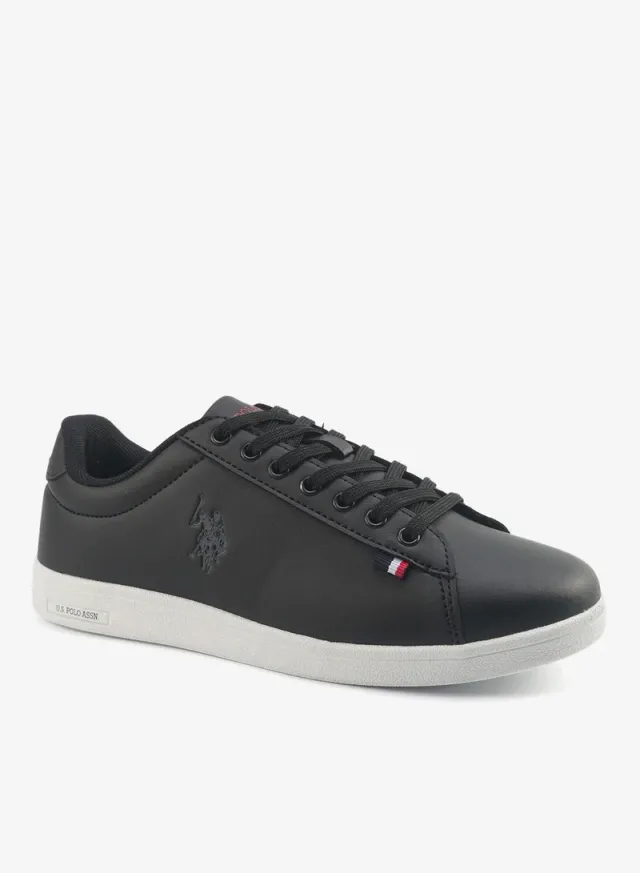 Women's Lace-Up Sneakers Navy/Red – image 4